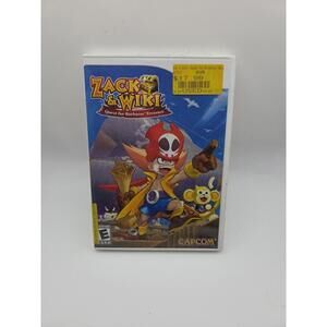 Zack & Wiki: Quest for Barbaros' Treasure Nintendo Wii Complete! Tested/Working!